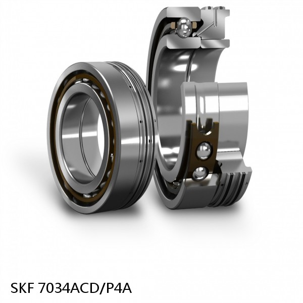 7034ACD/P4A SKF Super Precision,Super Precision Bearings,Super Precision Angular Contact,7000 Series,25 Degree Contact Angle