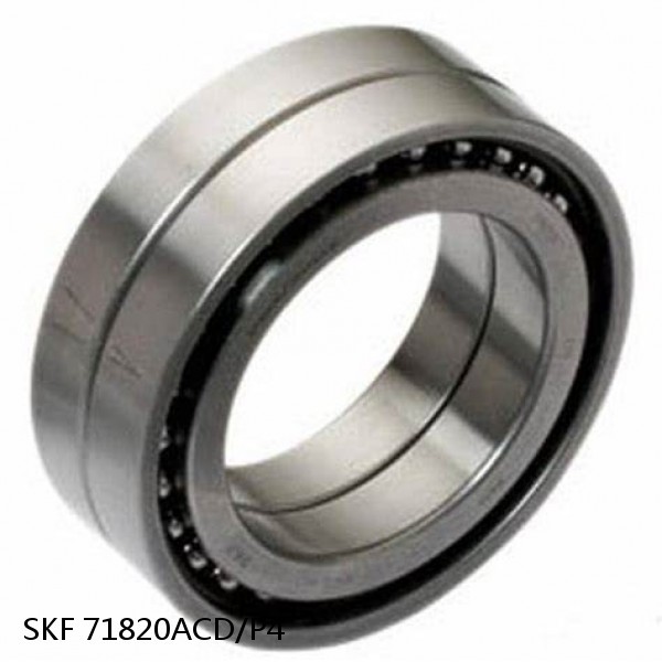 71820ACD/P4 SKF Super Precision,Super Precision Bearings,Super Precision Angular Contact,71800 Series,25 Degree Contact Angle