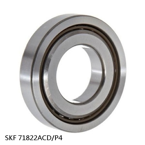 71822ACD/P4 SKF Super Precision,Super Precision Bearings,Super Precision Angular Contact,71800 Series,25 Degree Contact Angle