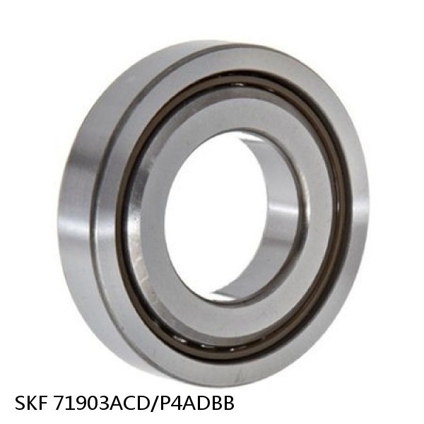 71903ACD/P4ADBB SKF Super Precision,Super Precision Bearings,Super Precision Angular Contact,71900 Series,25 Degree Contact Angle