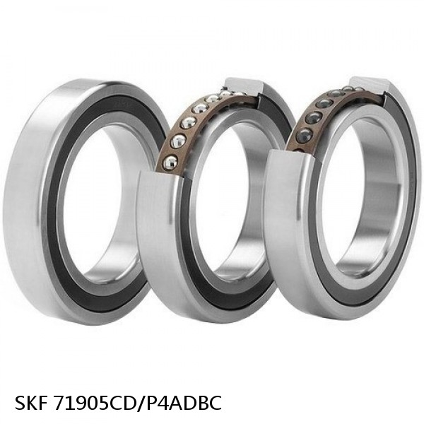 71905CD/P4ADBC SKF Super Precision,Super Precision Bearings,Super Precision Angular Contact,71900 Series,15 Degree Contact Angle