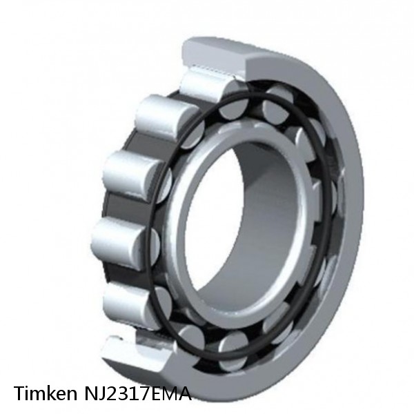NJ2317EMA Timken Cylindrical Roller Bearing
